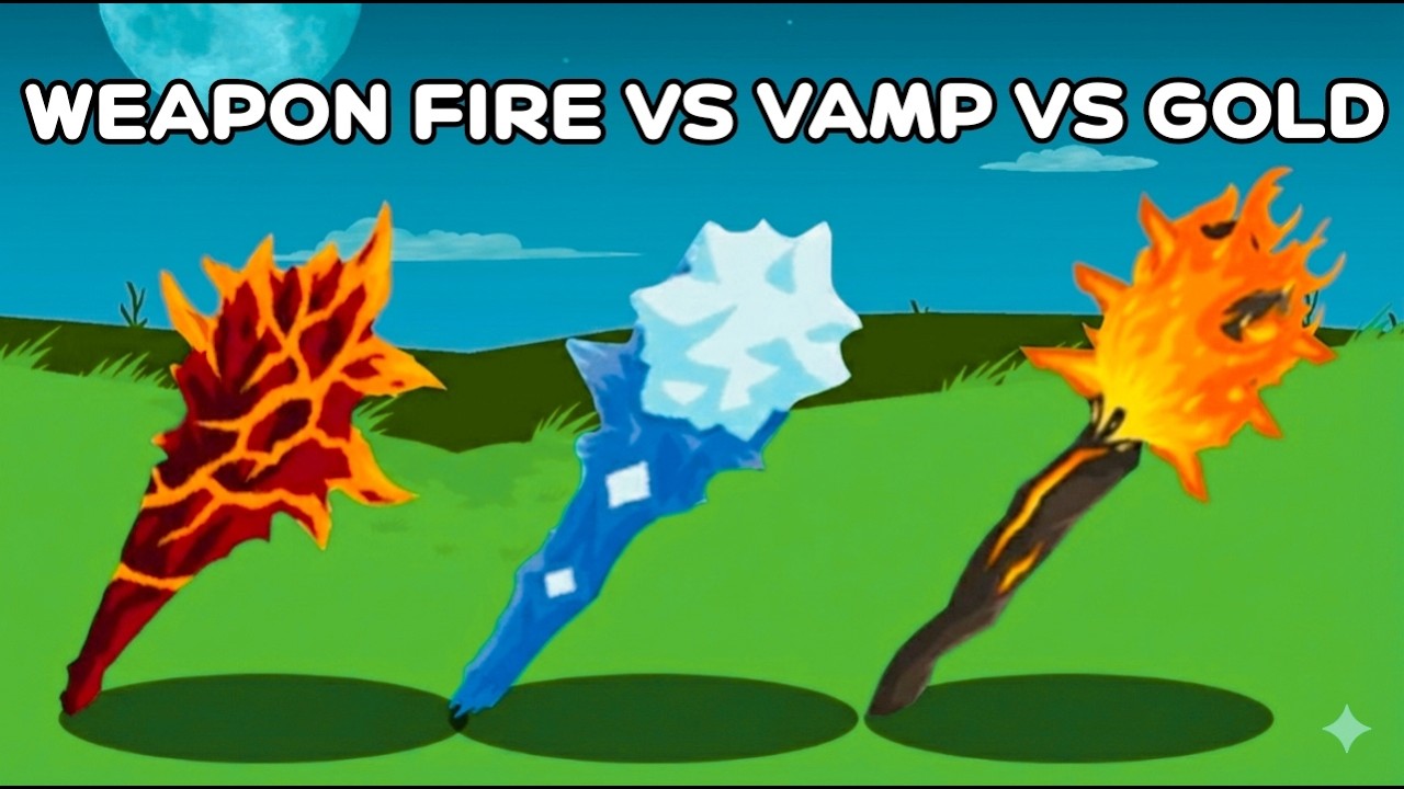 Stick War Legacy – Weapon Fire VS Vamp VS Gold. EPIC BATTLE & Insane Strategy Gameplay! ⚔️🔥