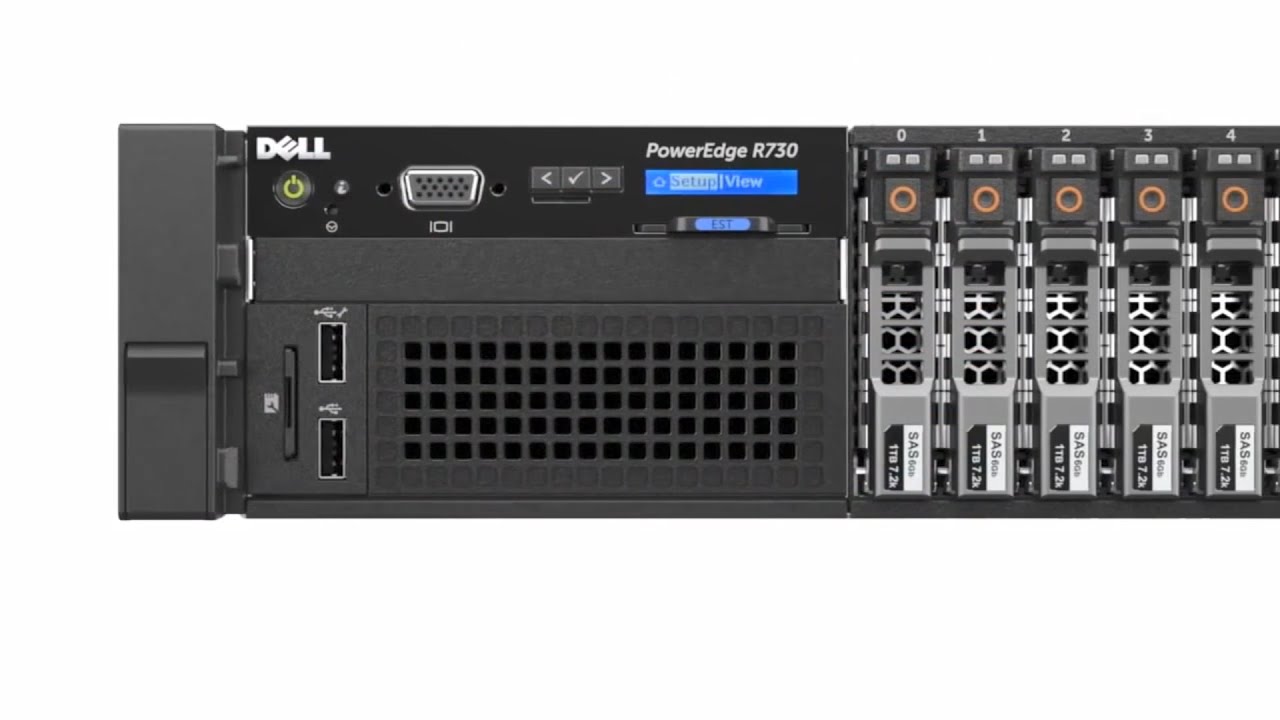 The Dell PowerEdge R730 Rack Server
