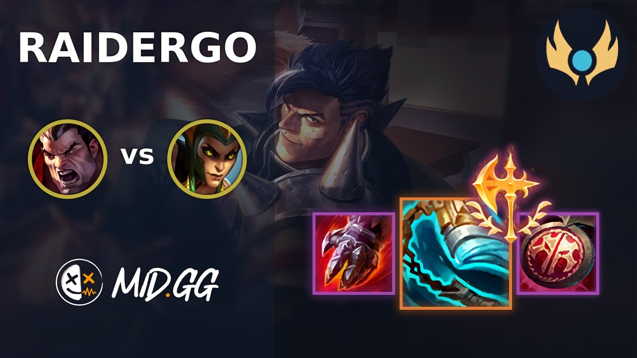 MID.GG: [ RaiderGO ] Darius TOP vs Cassiopeia | EUW CHALLENGER | LOL Season 2025