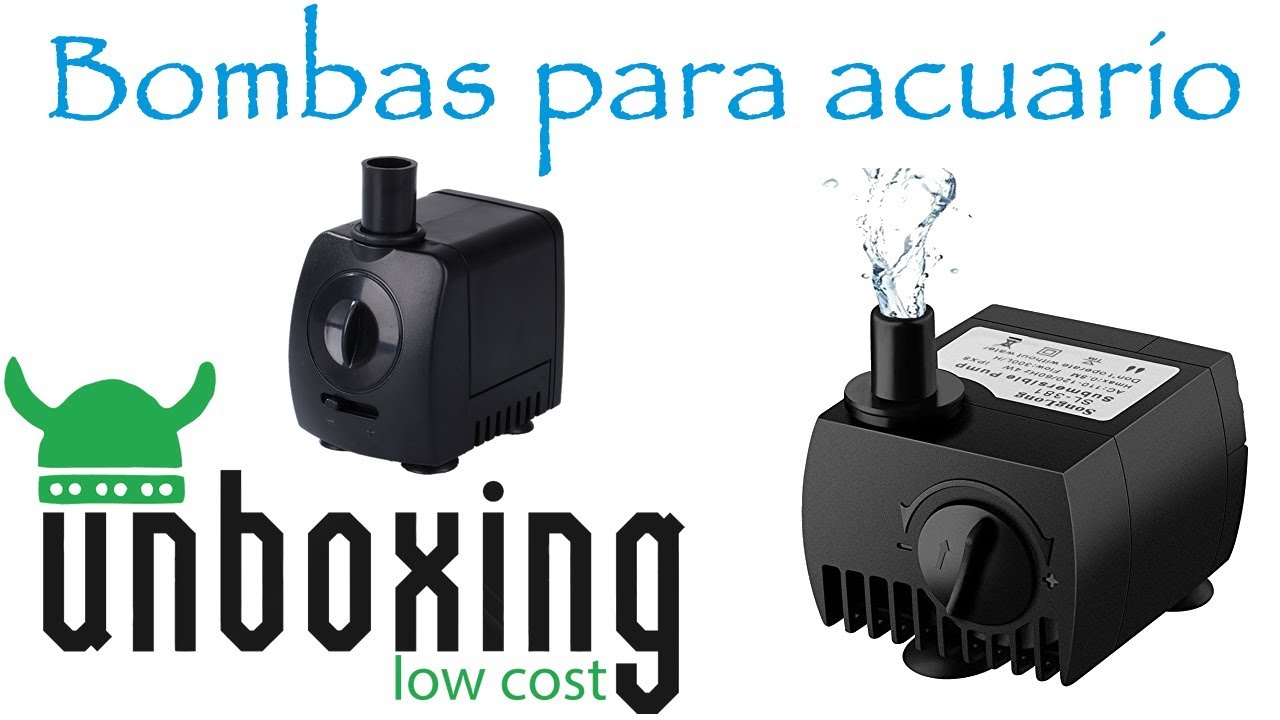 🐠 🐡 Mini Bombas de agua sumergibles para acuario. Aquarium pump. U&R Low Cost