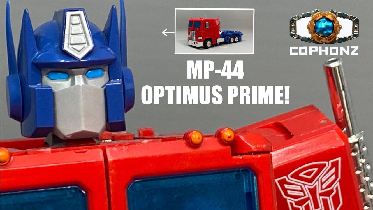 Transformers transformed! Masterpiece MP-44 Optimus Prime clear transformation + showcase!!