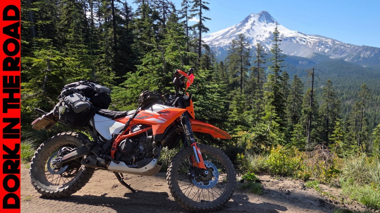 2025 KTM 390 Enduro R vs Oregon BDR Sections 5, 6, and 7