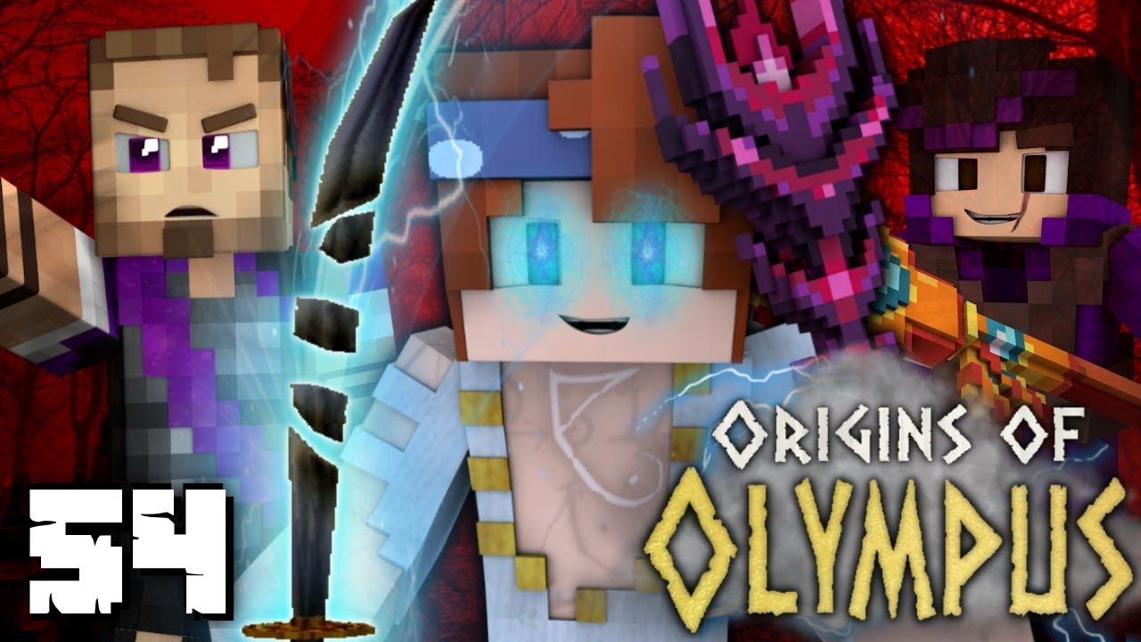 Origins of Olympus: THE LIVING MAP OF HERMES! (Percy Jackson Minecraft Roleplay SMP)
