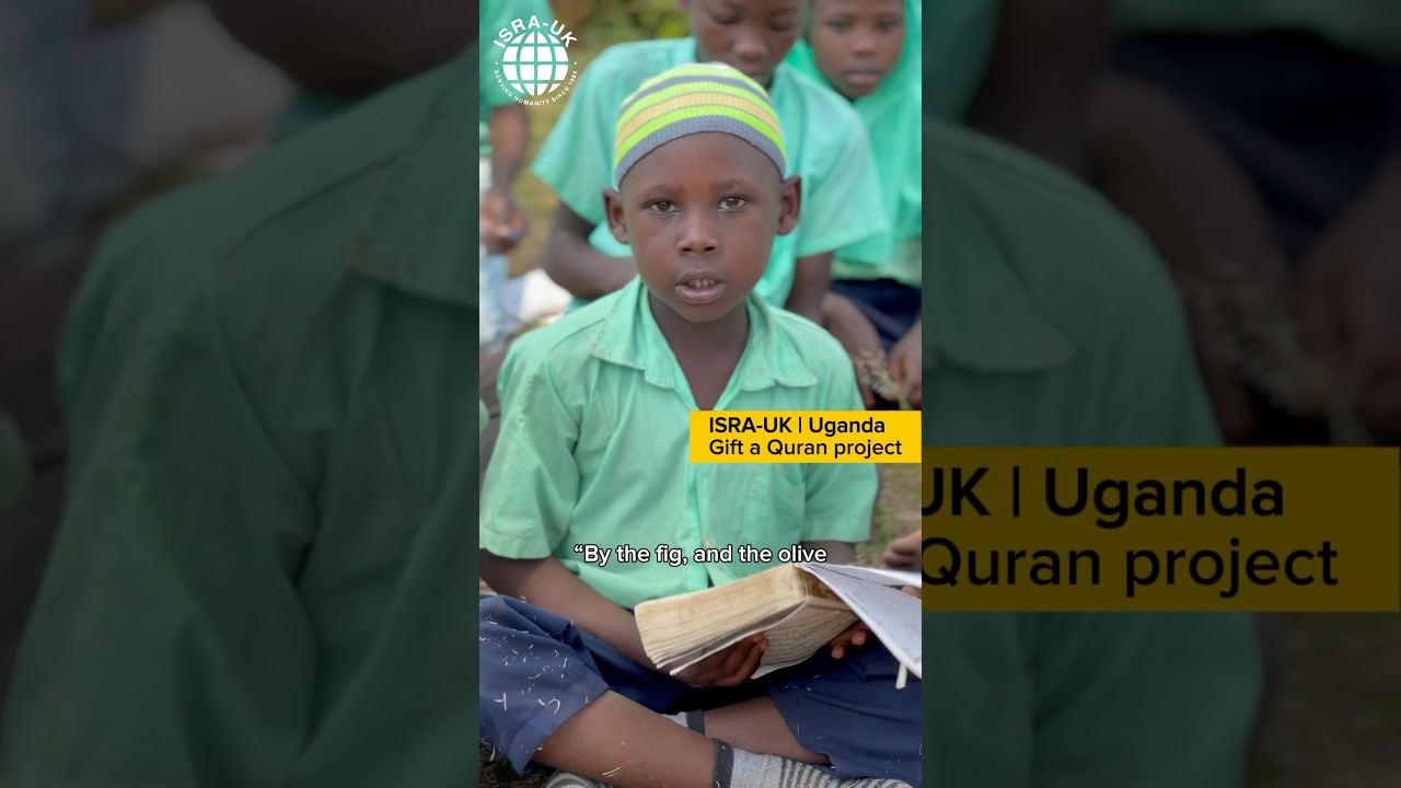 In Uganda, children are reciting from Qurans that are damaged. For &pound;4, you can provide a new Quran🙌
