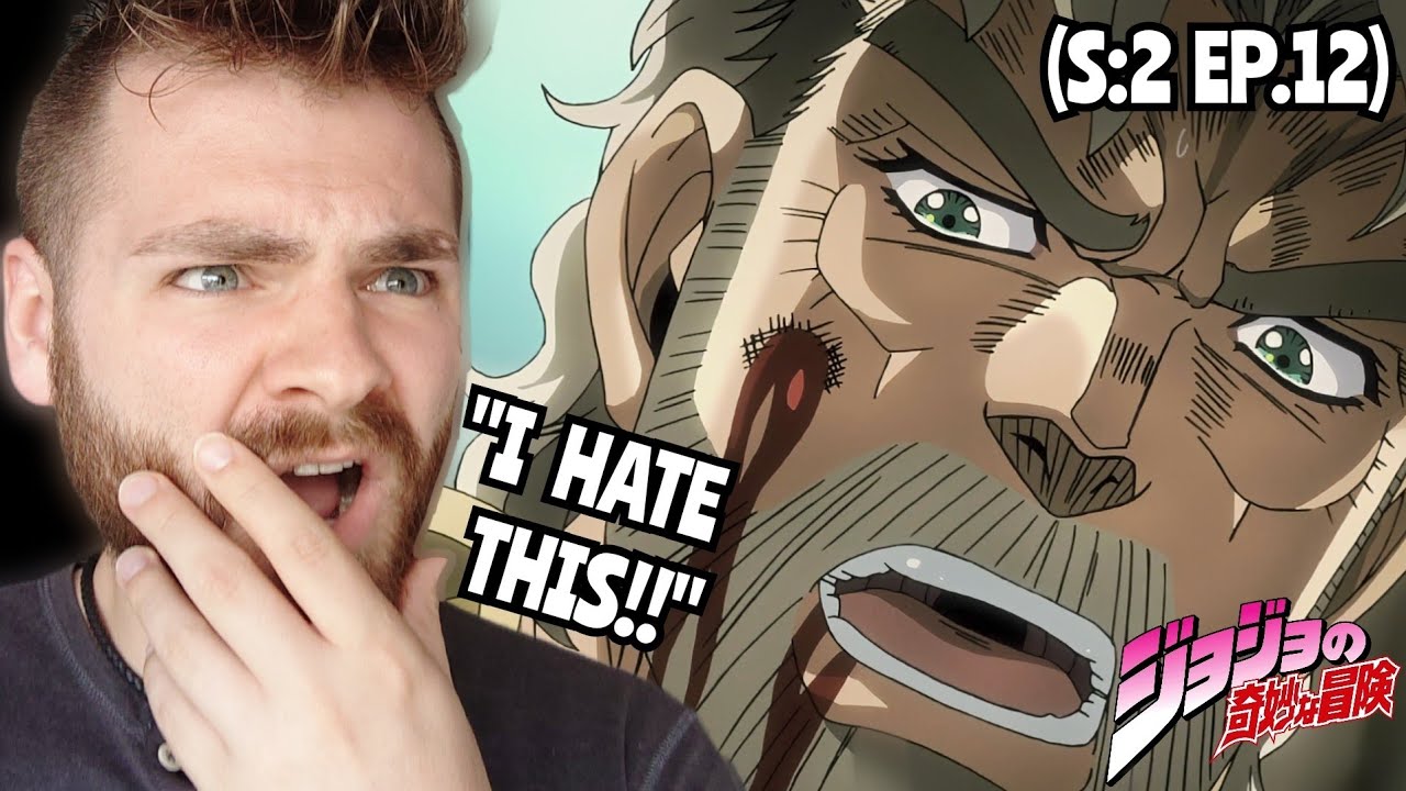 JOSEPH IS F***ED!!!!! | JOJO'S BIZARRE ADVENTURE *PART 3* EPISODE 12 | (S2 EP:12) REACTION!