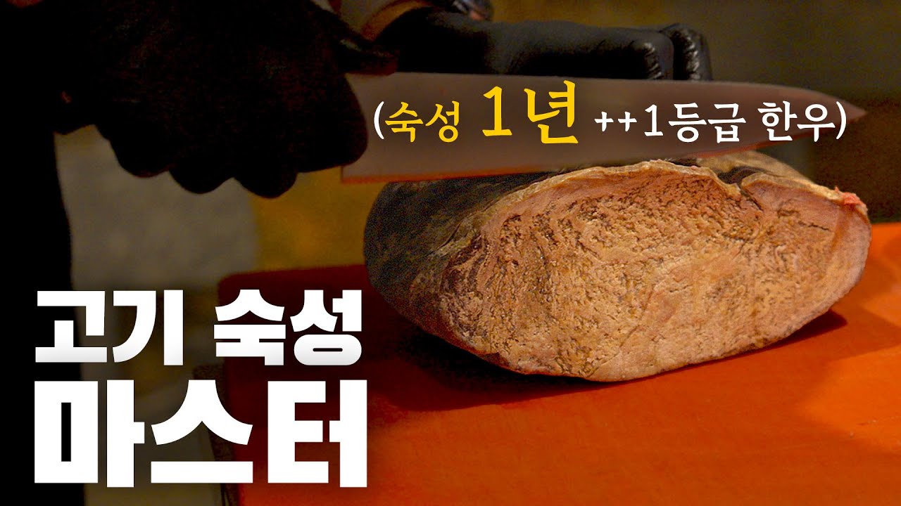 1년 숙성한 최상급 ++1등급 한우는 무슨 맛일까?
