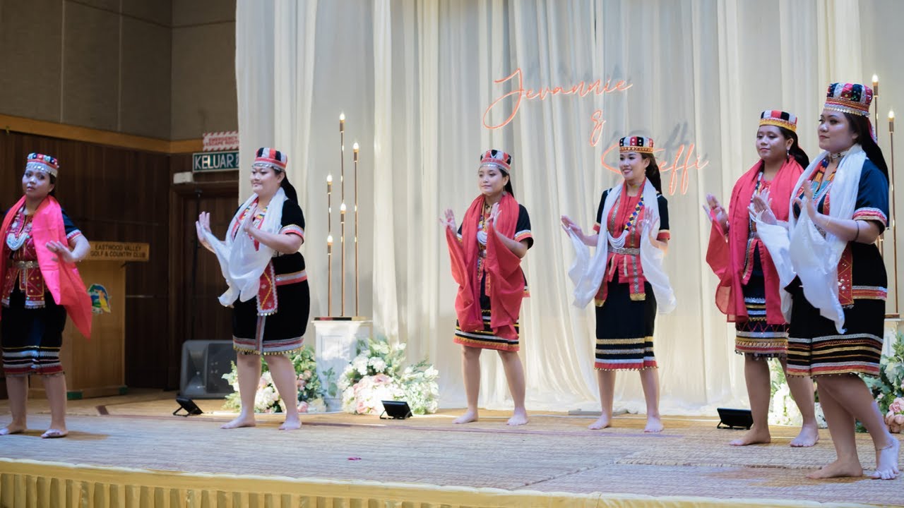 Tarian Bidayuh Rejang Be'uh - Javennie & Steffi Wedding