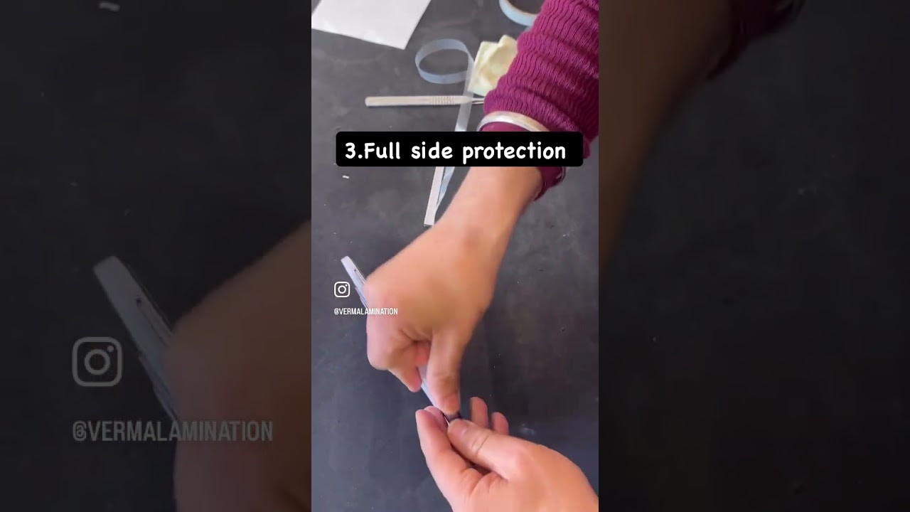 Our lamination process 