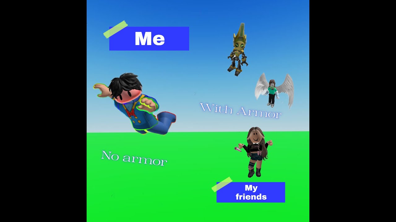 Bedwars no Armor vs my Friends