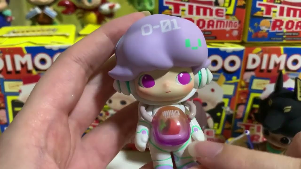 Unboxing Dimoo Time Roaming Popmart collection Part 1