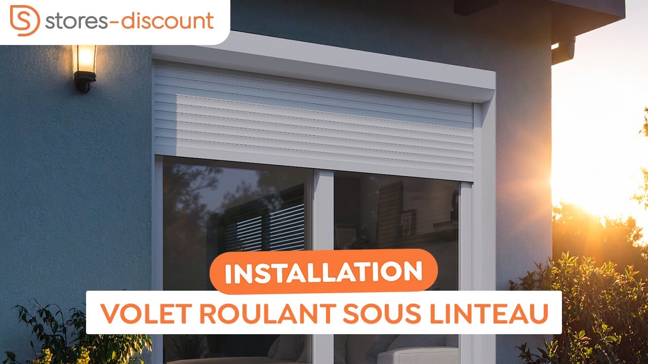 Comment poser un volet roulant r&eacute;novation sous linteau et linteau invers&eacute; ?