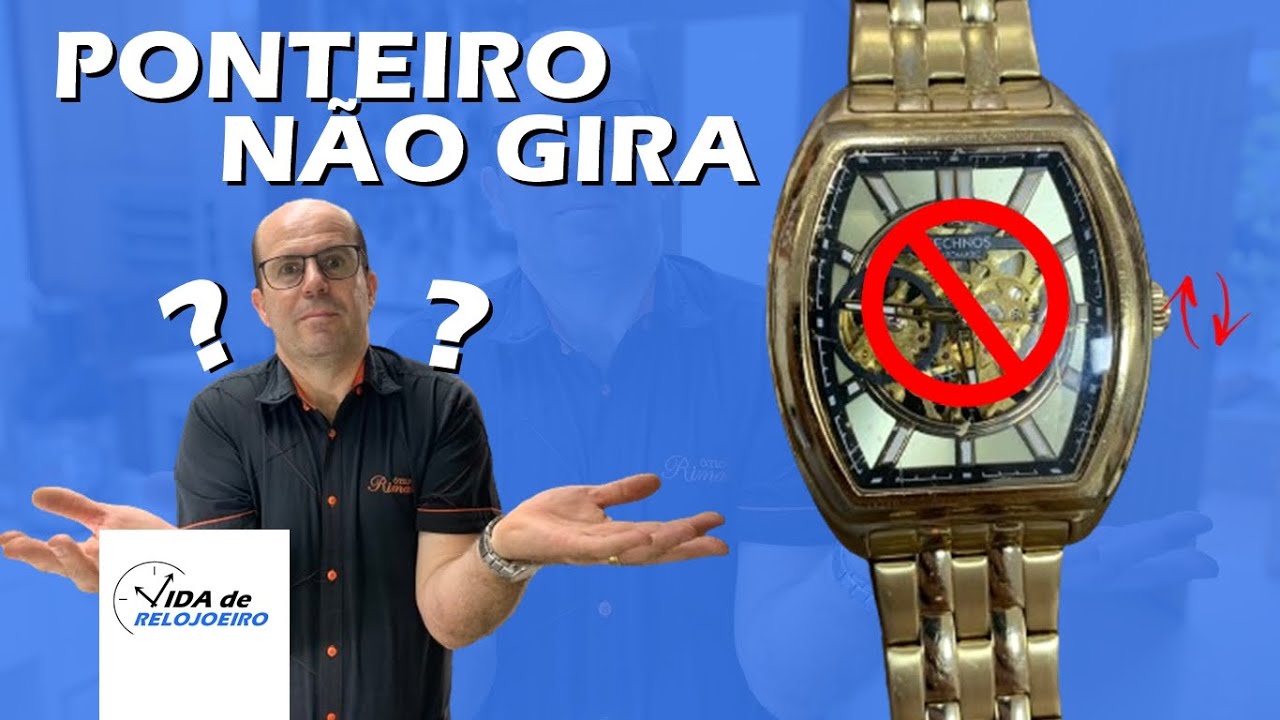 Coroa não gira os ponteiros - o que fazer?