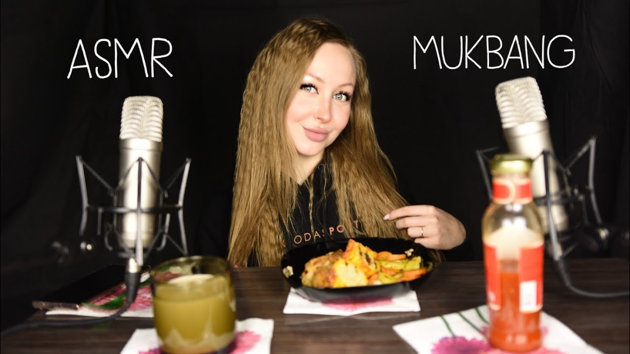 ASMR Mukbang Кролик / Асмр Разговорный мукбанг / Ответы на вопросы /  Итинг / Eating / Мукбанг