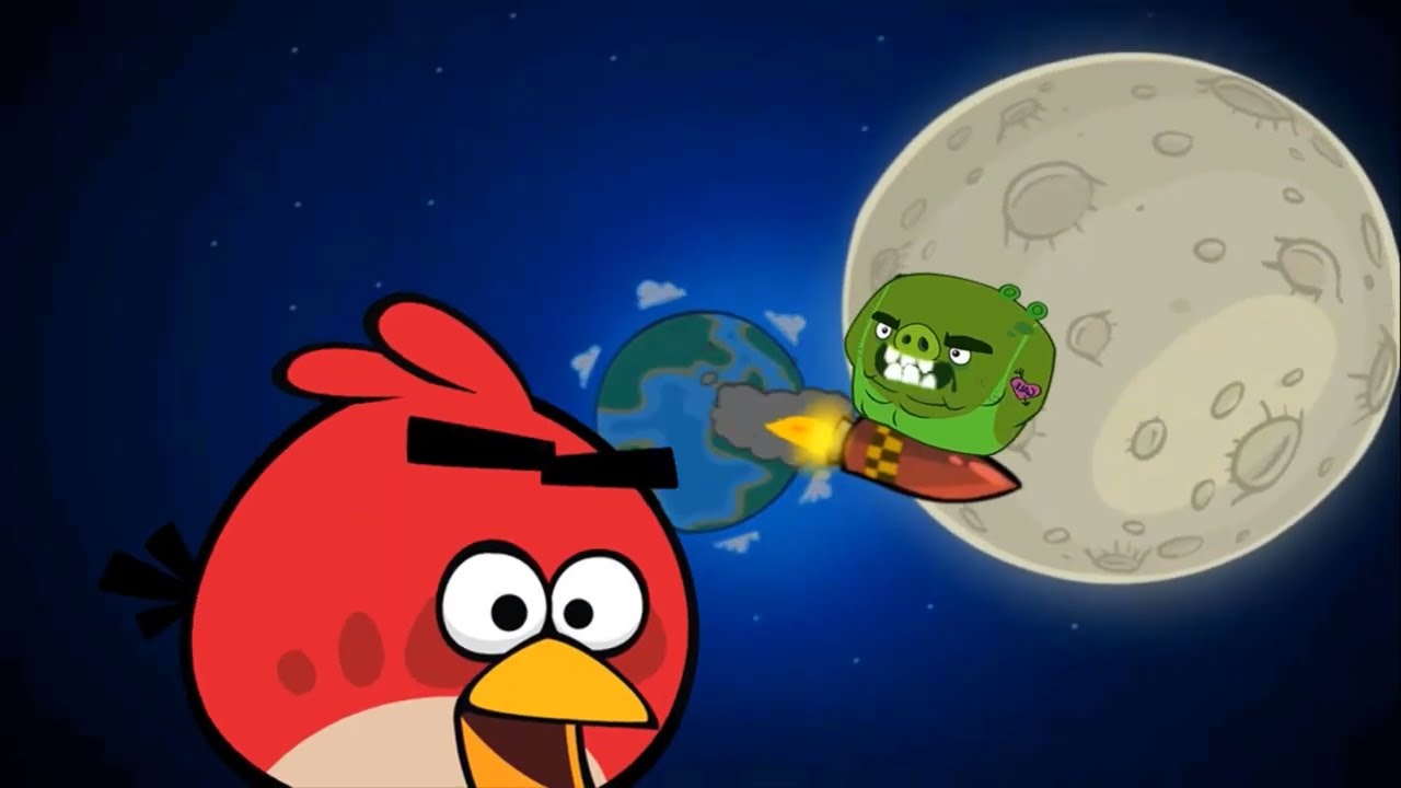 Angry Birds Animated Ep. 4 | Red Ball 4 - Battle For The Moon (Remastered 2024)