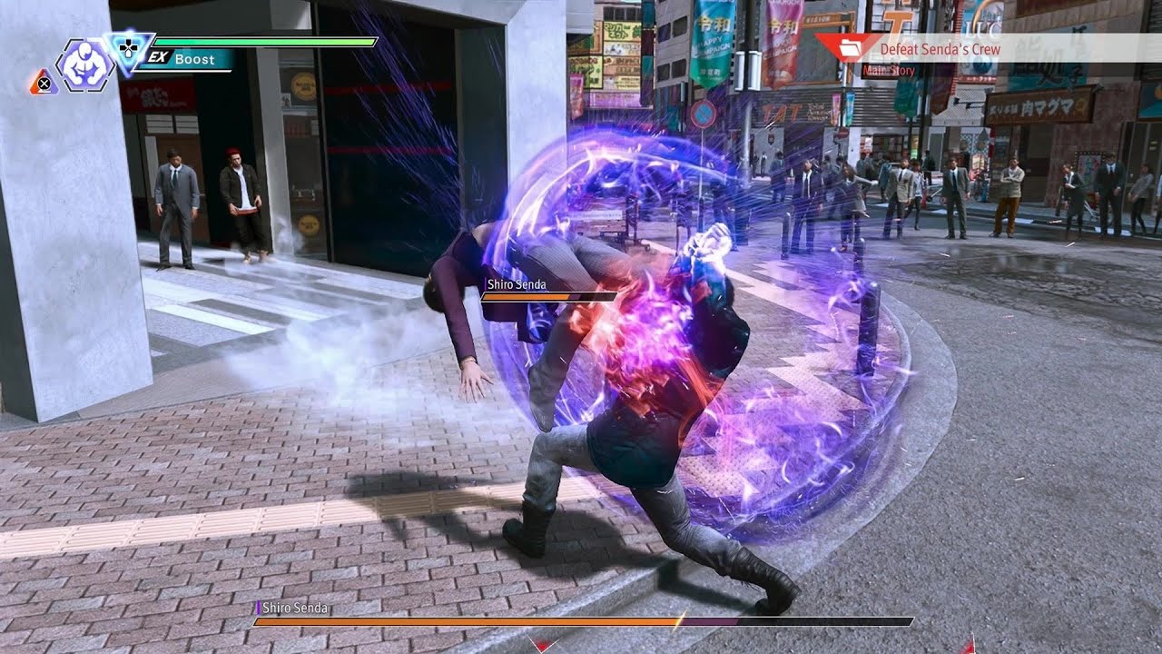 Kiryu Learns Two New Styles