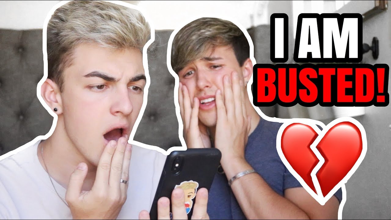 BOYFRIEND GOES THROUGH MY PHONE! (I'M BUSTED!)