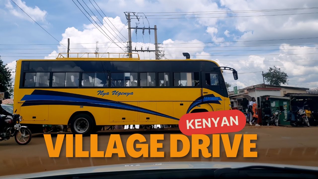 🚗 Kenya Road Trip: Kisumu || Bondo || Siaya ||  From Nairobi to Remote Villages
