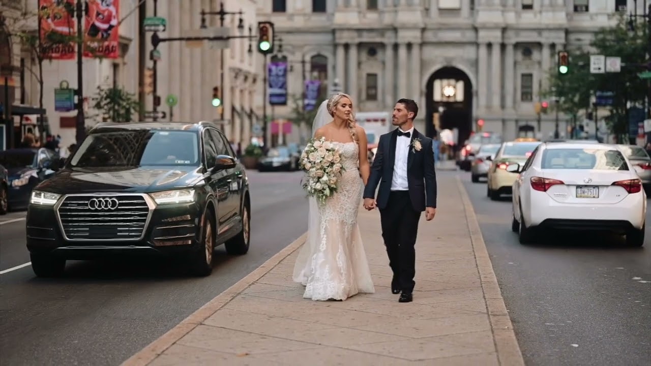Free Library Philadelphia Wedding Highlight Film - Logan and Jordan