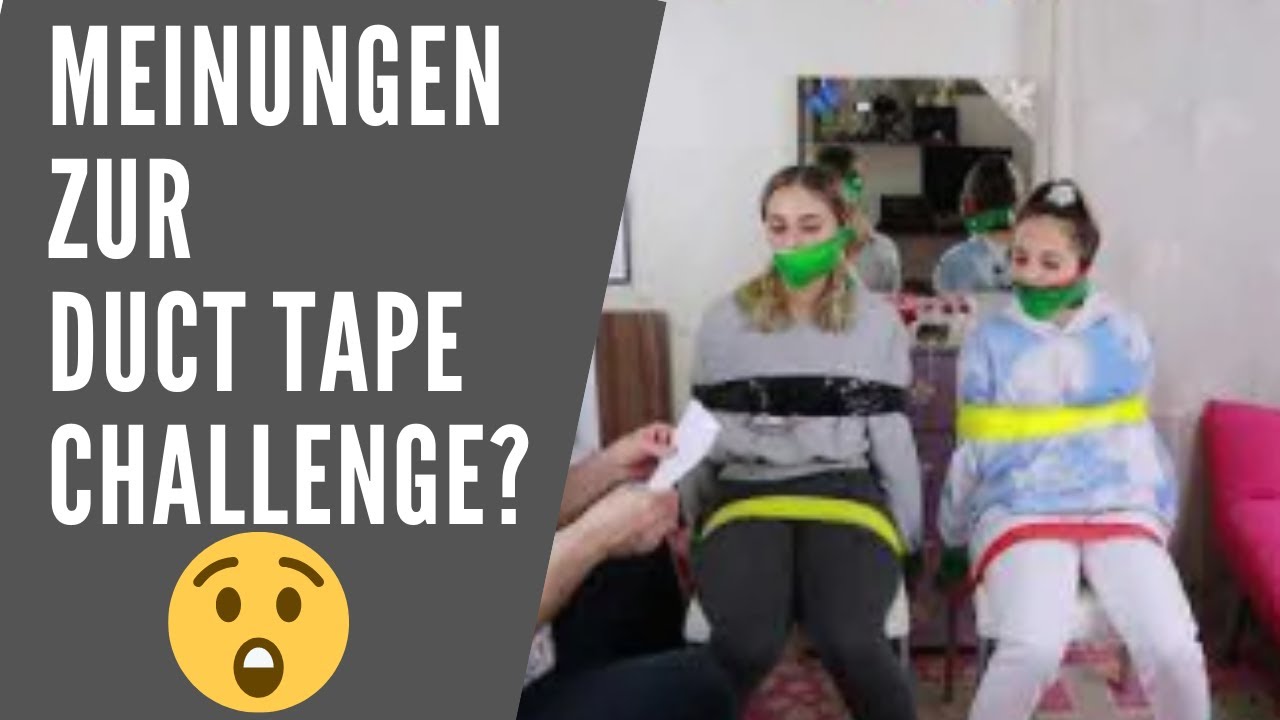 DUCT TAPE CHALLENGE | Meinungen aus gutefrage.net😲| gutefrageFails Episode 02