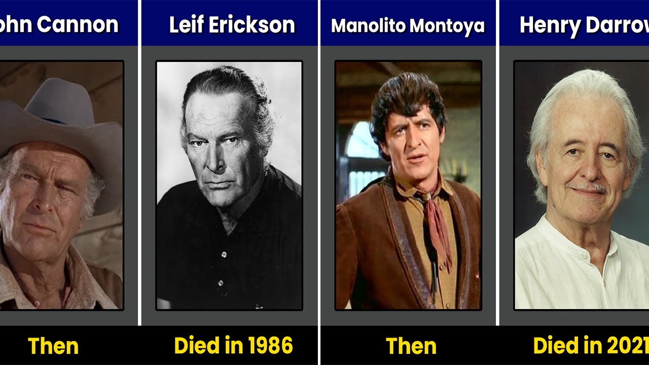 THE HIGH CHAPARRAL (1967-1971) Cast THEN AND NOW 2025