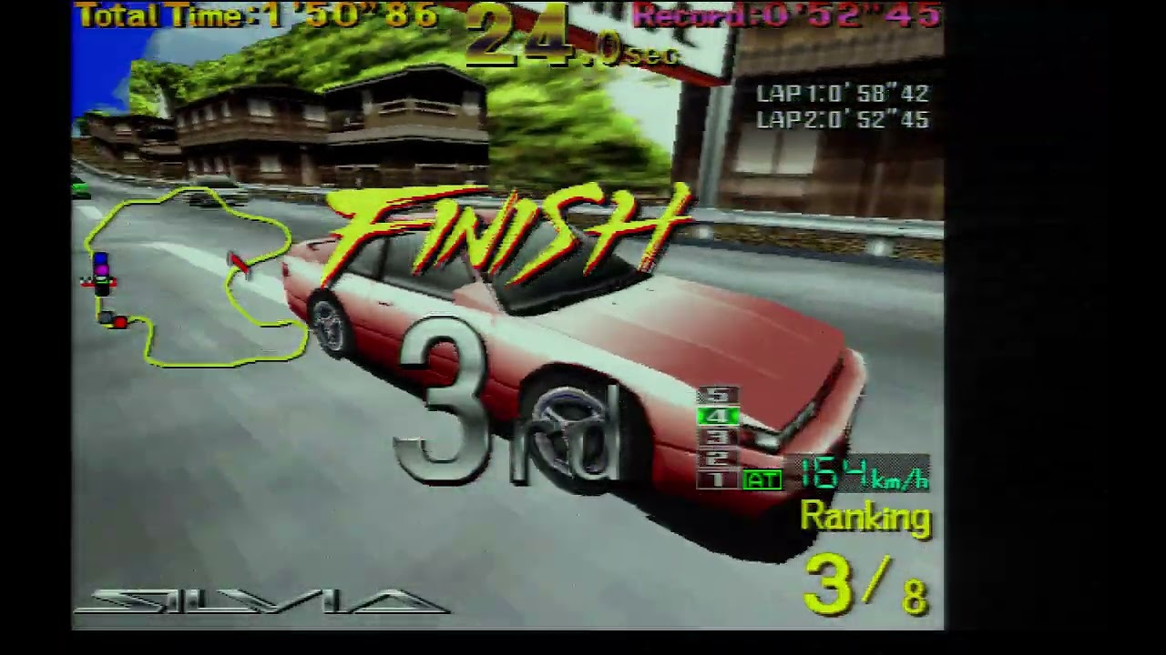 TAITO Side By Side - Expert - NISSAN S13 (Real Arcade PCB)