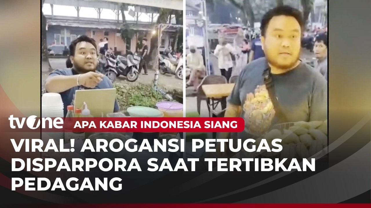 VIRAL! Petugas Dispora Ngamuk saat Tertibkan Pedagang | AKIS tvOne