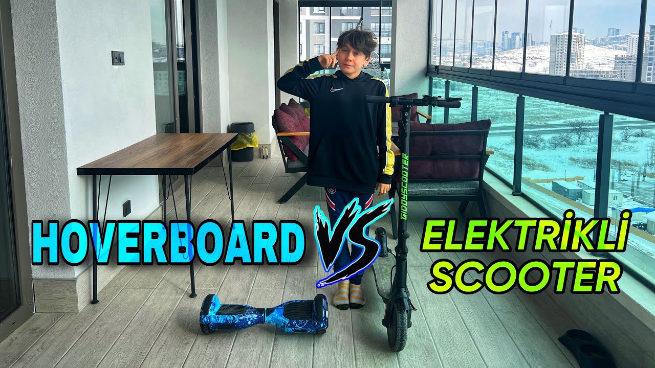 HOVERBOARD VS. ELEKTRİKLİ SCOOTER (Hangisi Daha İyi)