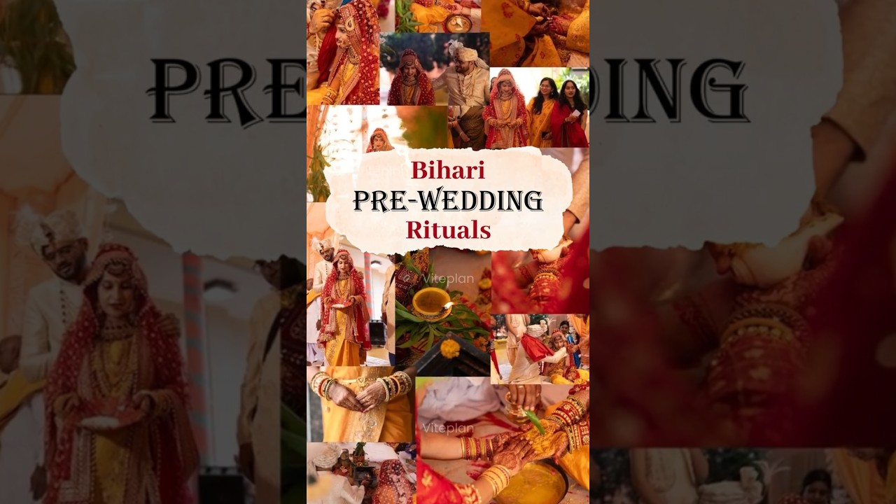 Bihari Pre-Wedding Rituals Are MORE AMAZING Than Indian Weddings #bihariwedding # weddingrituals