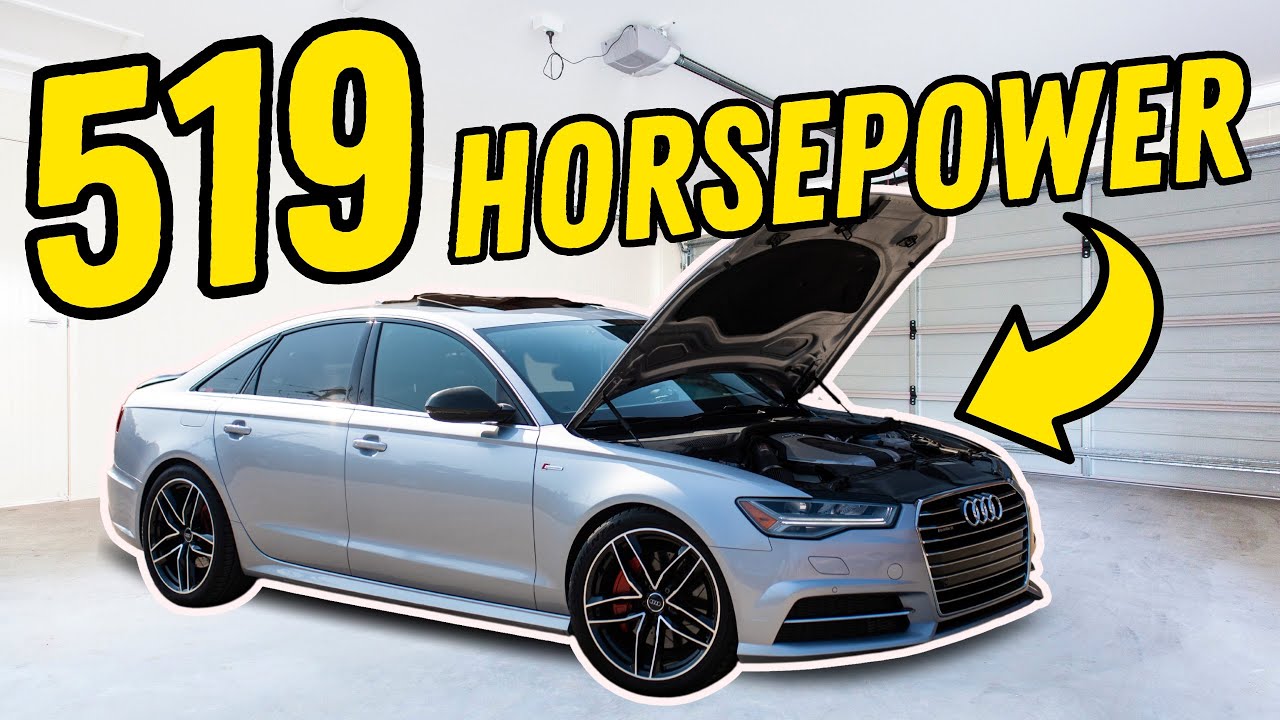 Обзор сборки тюнингованного Audi A6 | POV Drive + Звуки + Тяги!!