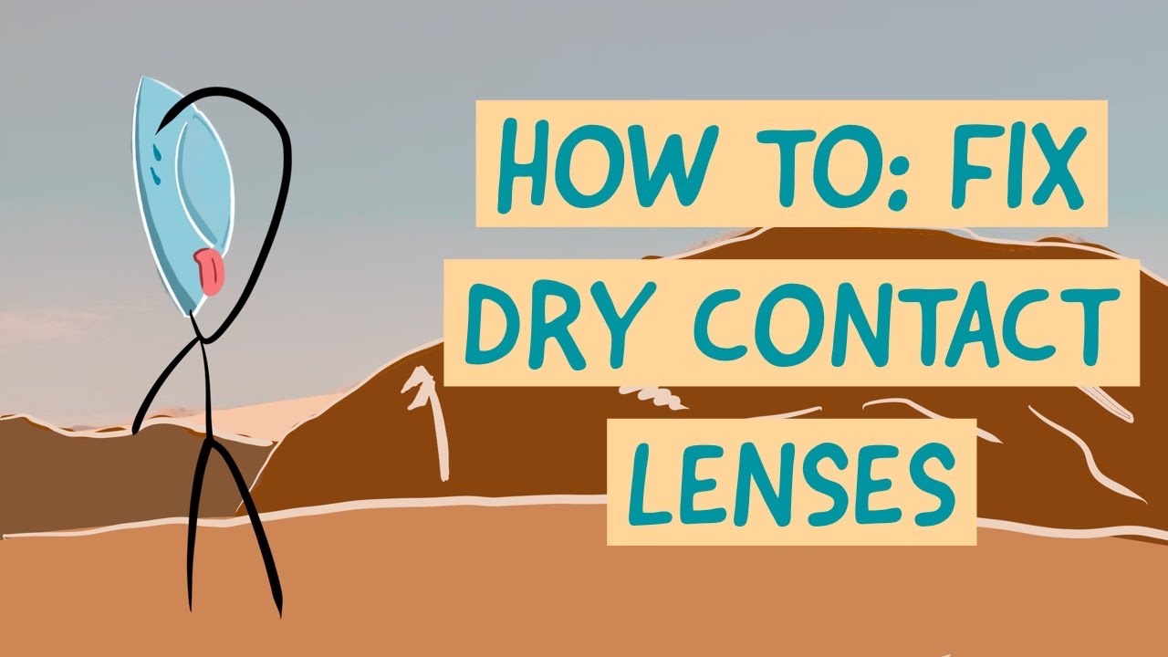 Dry contact lenses, how should I fix them? | Optometrist Explains