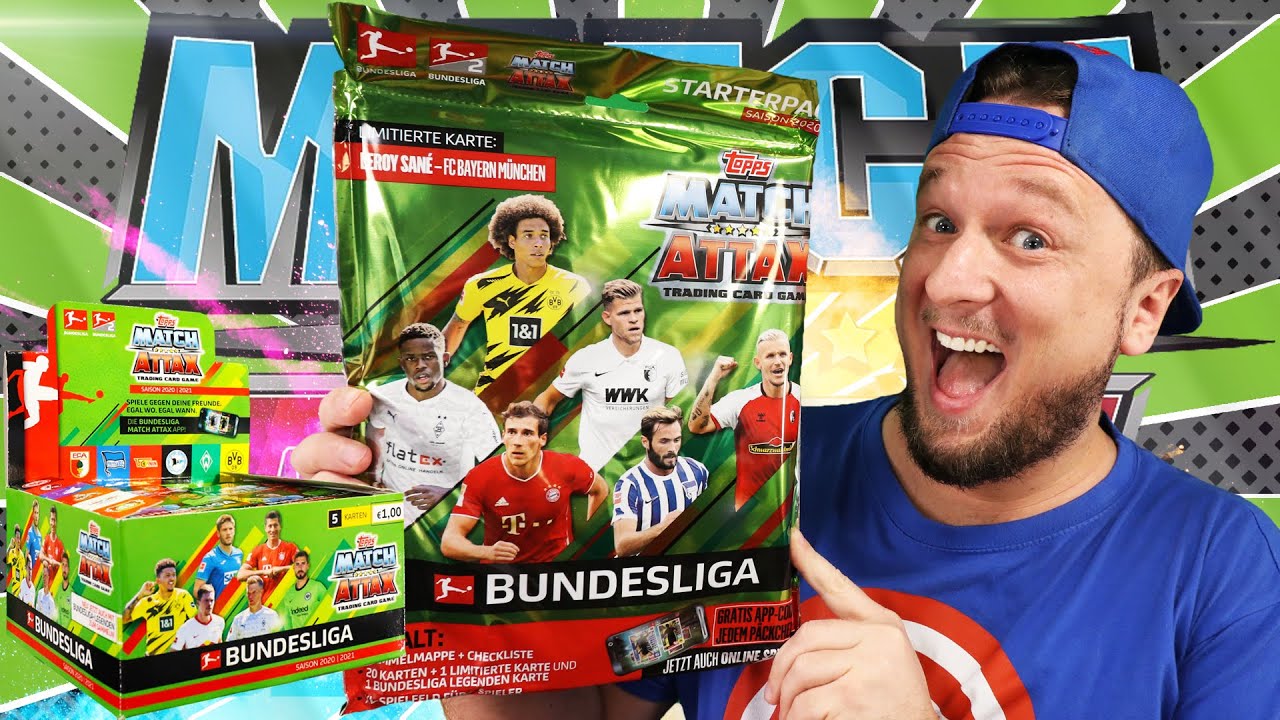 Match Attax 2020/21 MEGA STARTER PACK + DISPLAY UNBOXING