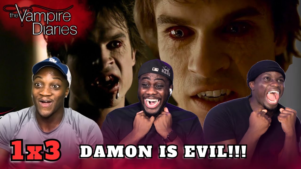 DAMON IS A MONSTER!!! BROTHERS REACT TO VAMPIRE DIARIES SEASON 1 EPISODE 3 REACTION/REVIEW
