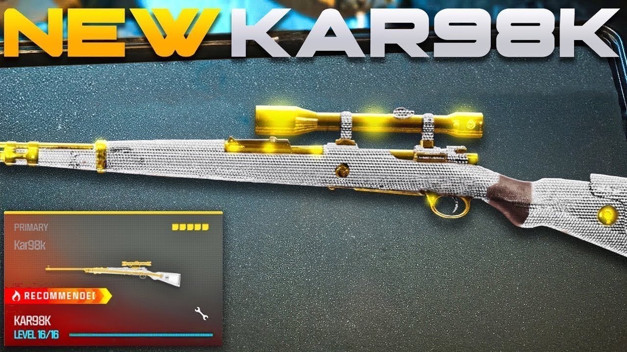 *NEW* ONE SHOT KAR98K in WARZONE 4!! 😍🌴 (Best “Kar98k” Class Setup)