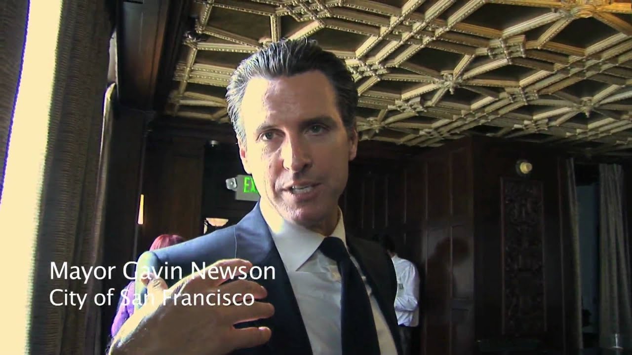 Mayor Gavin Newsom @ Year UP San Francisco Graduation 2/2/10