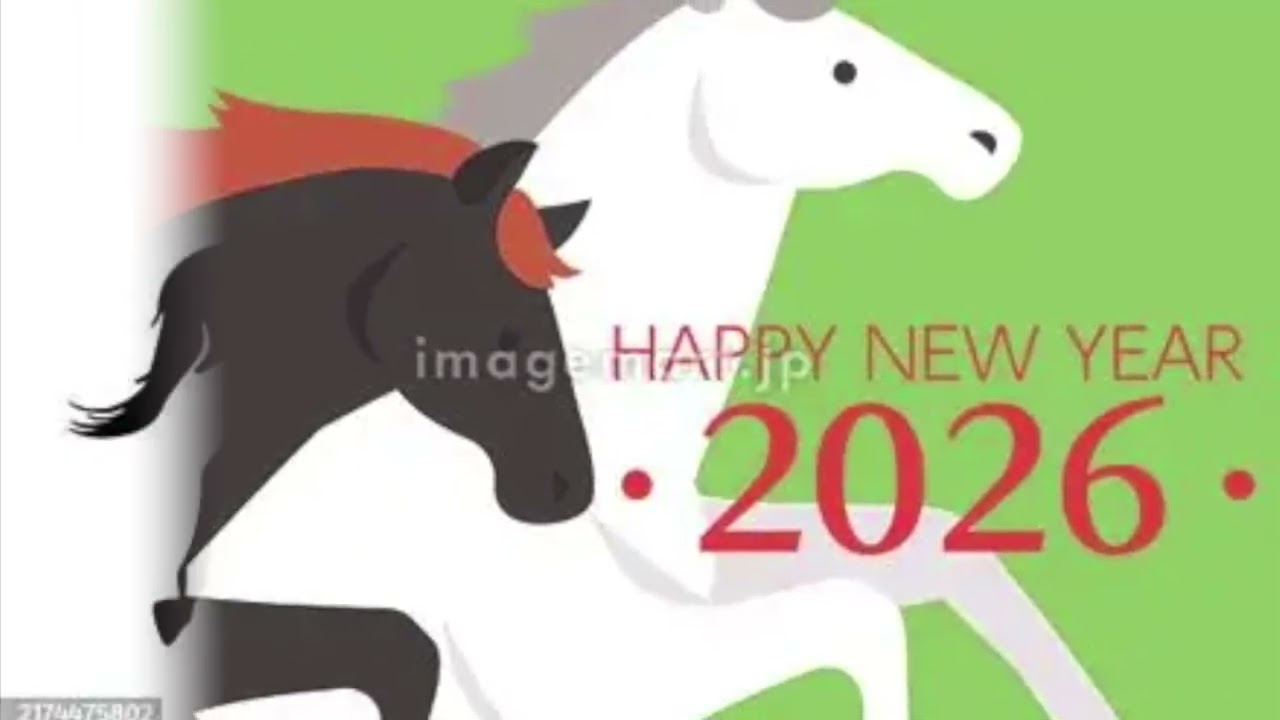 2026 年賀デザイン（午年）