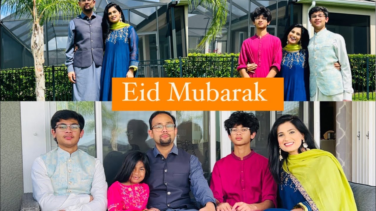 Eid Mubarak from our family to yours | Eid in America