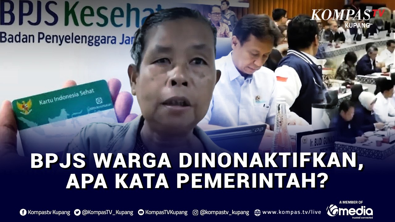 Kisruh BPJS Kesehatan PBI Warga Dinonaktifkan, Kemensos Lakukan Perombakan? | KOMPAS SIANG