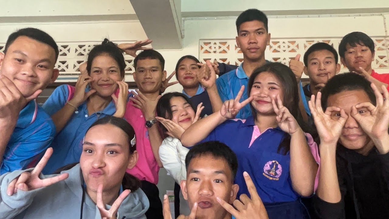 ASMR with my friends at high school part5🏫🇹🇭