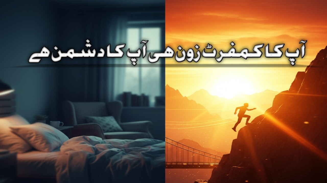 Comfort zone hi Apka dushman hy | Comfort zone =Dream killer (Must watch)