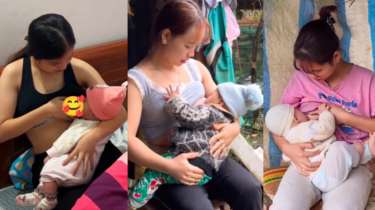 Breastfeeding video 2025 | breastfeeding mommy baby 💕 #breastfeeding #baby #viralvideo #video