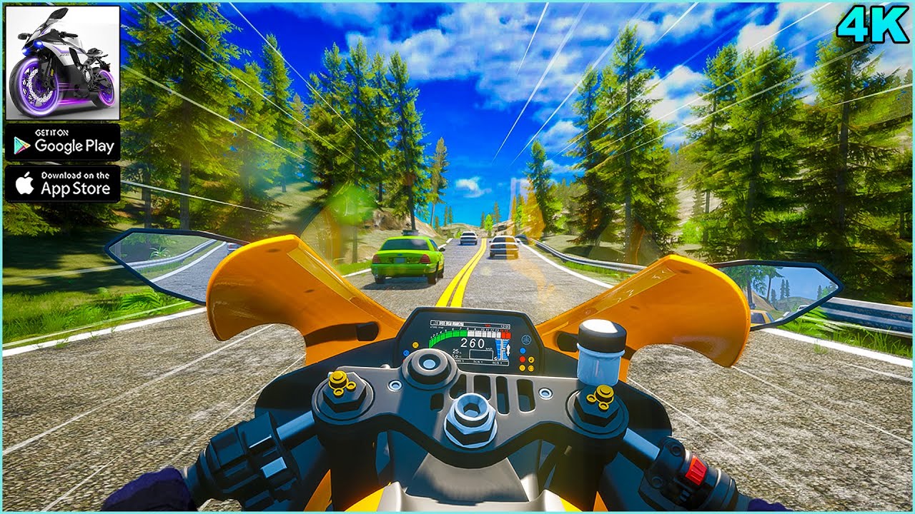 Speed Moto Dash Real Simulator Android Gameplay High Max Graphics Settings (Mobile Gameplay)