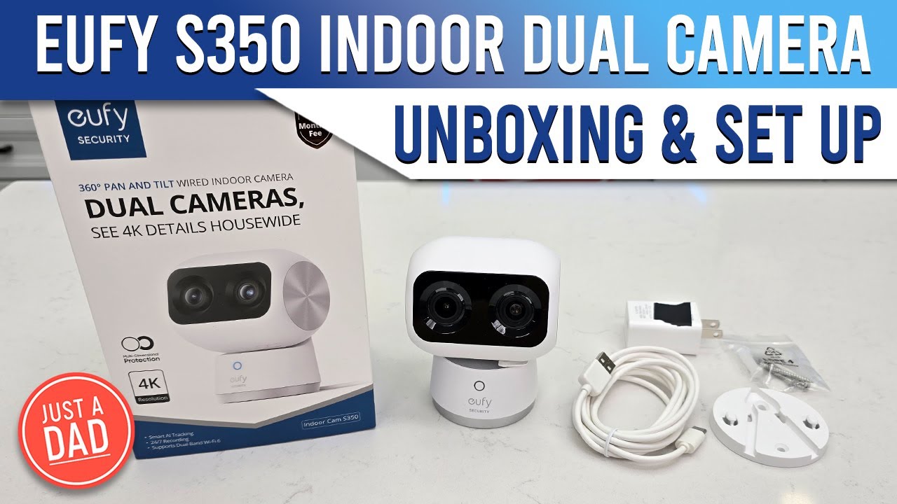 eufy S350 Indoor Dual Cameras UNBOXING & SET UP