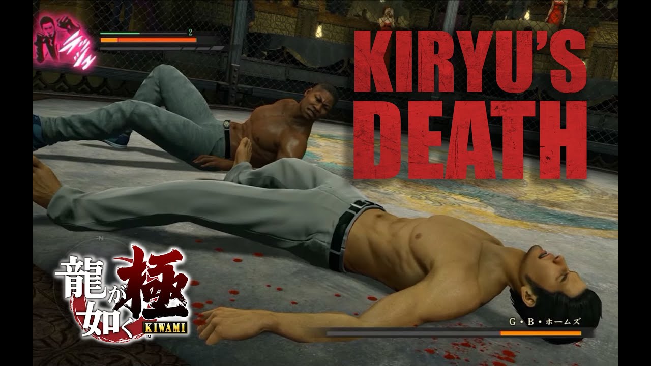 Kazuma Kiryu in Trouble - Yakuza Kiwami - Fail Cage Fight - G.B. Holmes Boss Fight