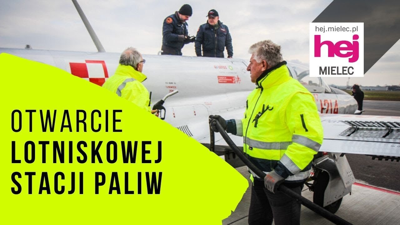 hej.mielec.pl TV: Lotnisko w Mielcu ma stację paliw