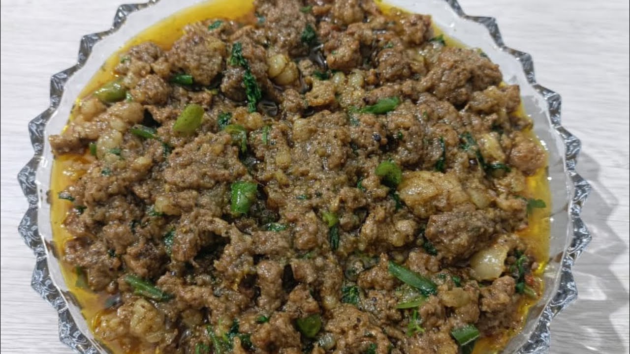 Hari Mirch Keema | Lucknow style hari mirch keema itna zabardast ki maza hi aajaye |