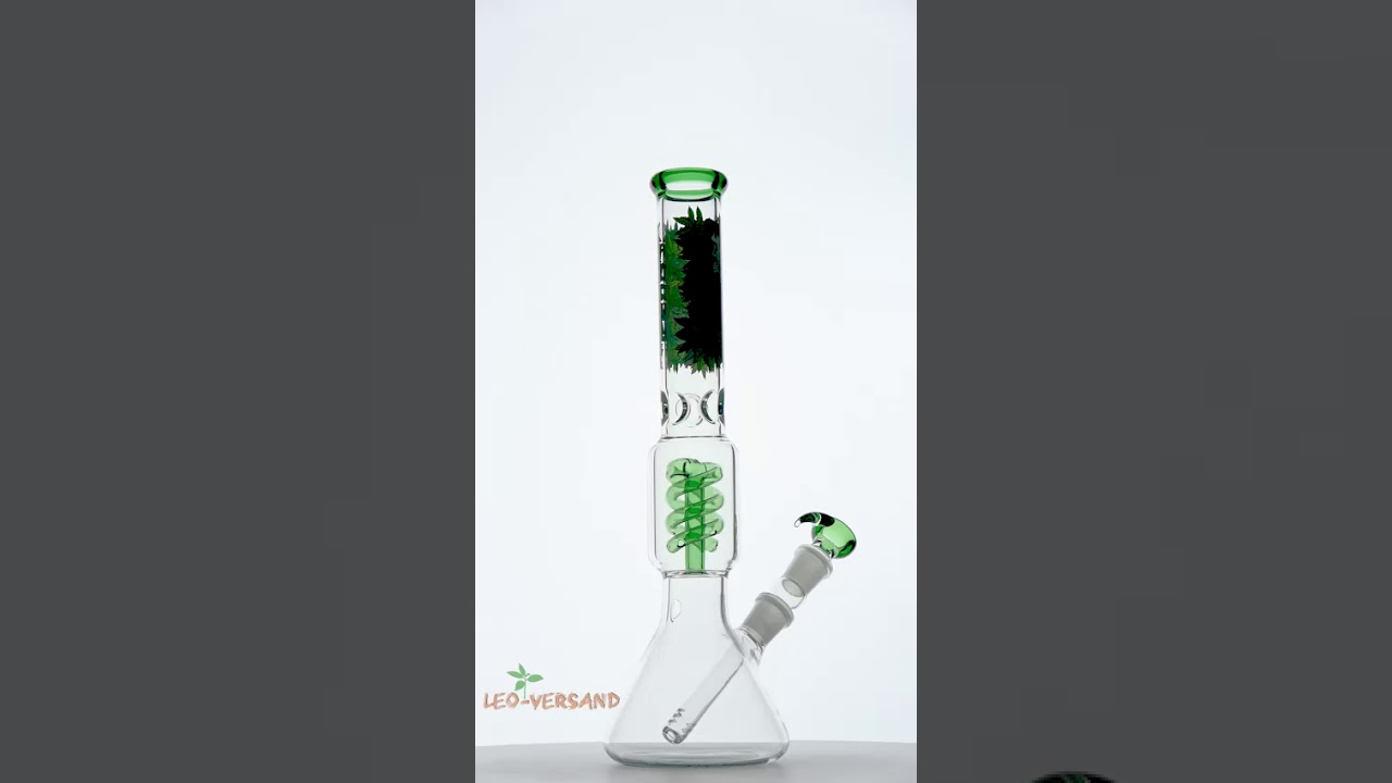 Grace Glass Dope Bros Pretty Lady 18,8er Bong mit Percolator, Eisfach und Kickloch