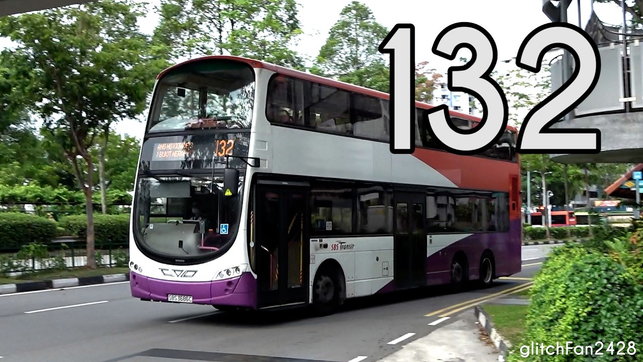 [SBST] SBS3686C on Service 132 - Volvo B9TL Wright Eclipse Gemini II