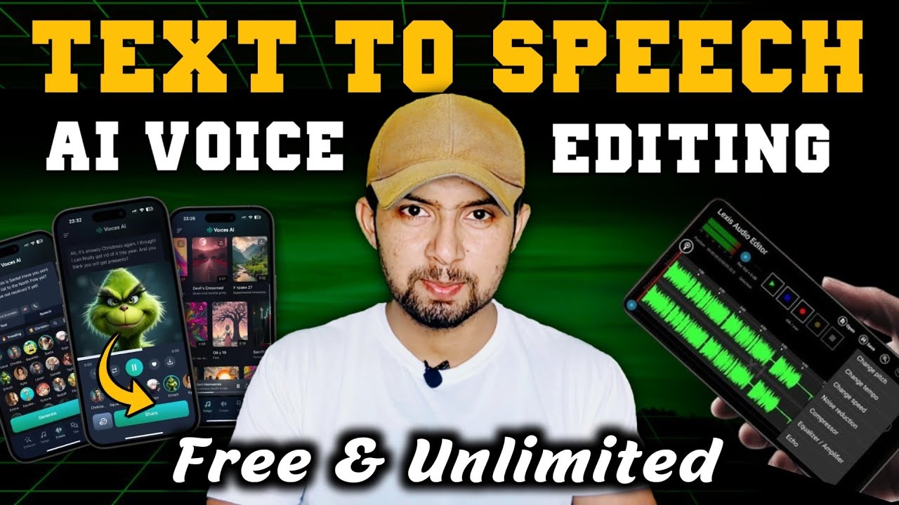 The BEST FREE Voice Over Tools Using AI Text To Speech