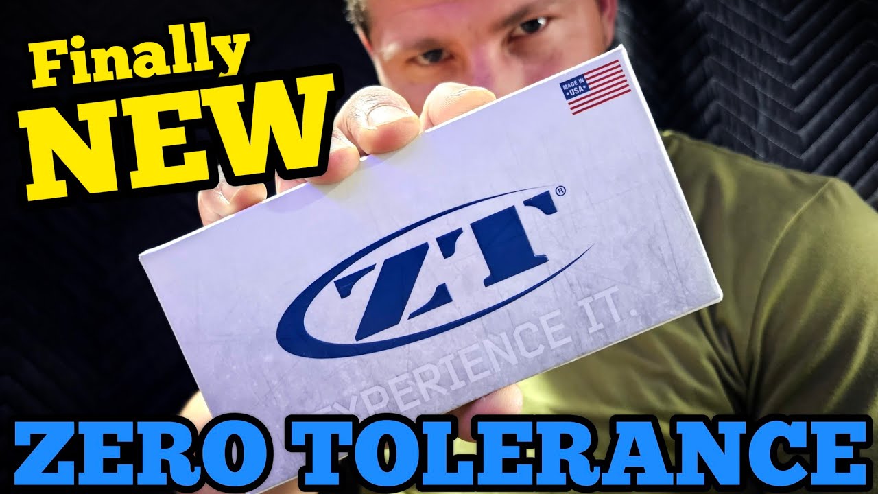 NEW  ZERO TOLERANCE 0545 KNIFE REVIEW