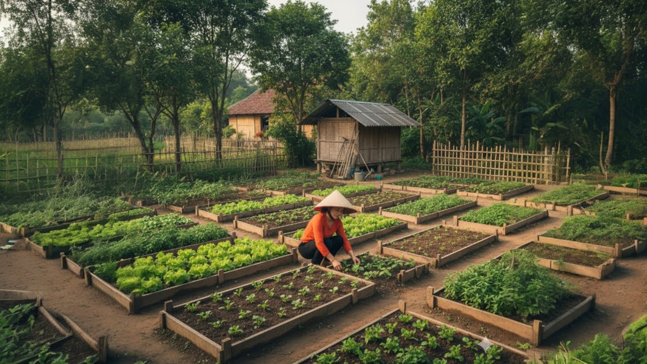 Harvesting Winter Melons – The Girl Makes Winter Melon Tea to Cool Down the Hot Summer Days